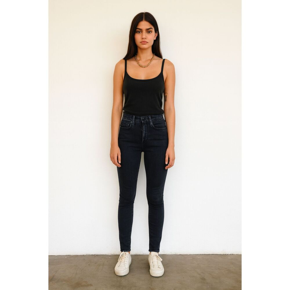 Mother Denim High Waisted Looker Blackbird Jeans Pants  Women's Size 25